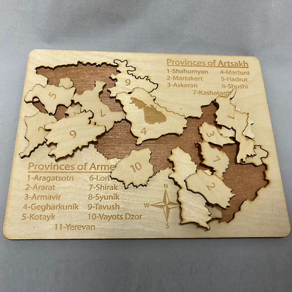 Armenia Map Puzzle - Image 3